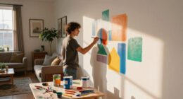 This Artist-Designer Transformed A Plain 1927 Rental With Paint, Art, And DIYs