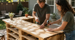 This DIY Couple Built The Coolest Backyard Bar For Almost Nothing — Here’s How