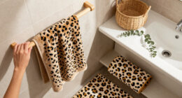 This Leopard Print Towel Set Adds Personality To My Boring Bathroom