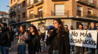 Thousands Protest Against Maricarmen's Eviction In Madrid