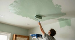 Are You Brave Enough To Paint A Gloss Ceiling? The 'Next Step' Of Color Drenching, Debated