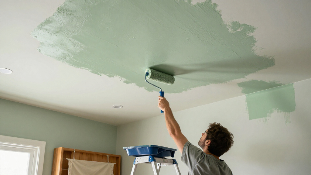 Are You Brave Enough To Paint A Gloss Ceiling? The 'Next Step' Of Color Drenching, Debated