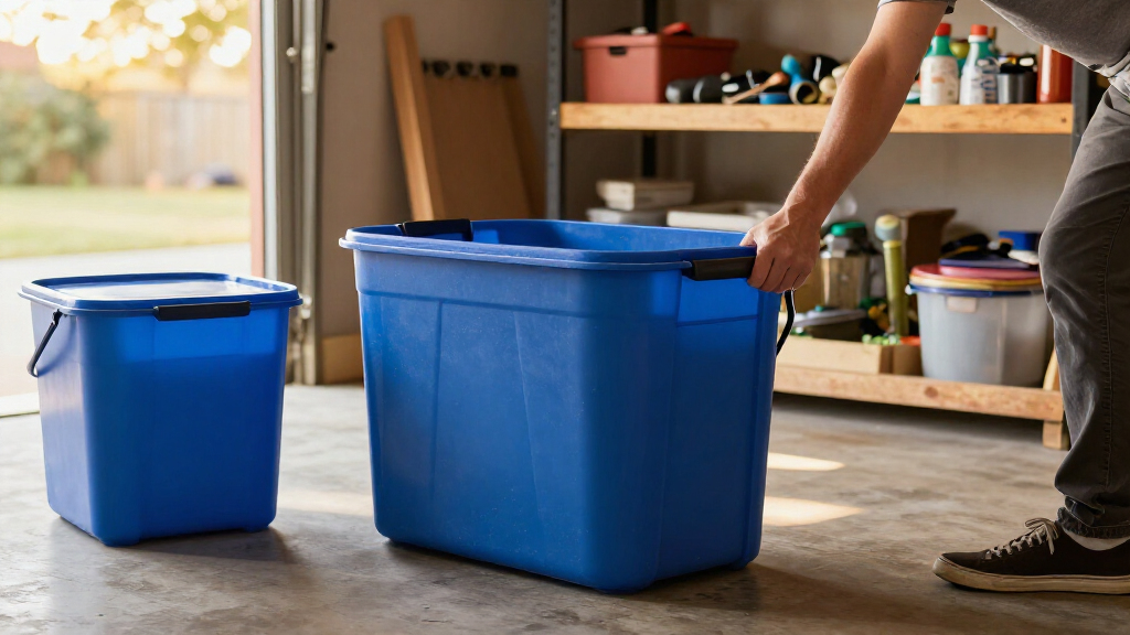 How To Store More With The Sterilite 40-Gallon Wheeled Storage Bin 2-Pack For $35