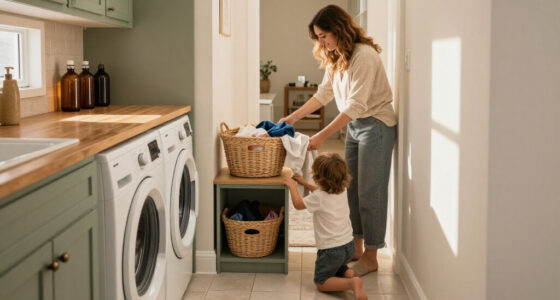 I Designed A Tiny Laundry Room For My Family Of 4 – These Clever Storage Ideas Keep It Clutter-free
