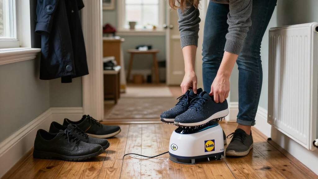 Lidl’s £10 Electric Shoe Dryer Will Dry Your Shoes Fast And Banish Damp Smells – It’s A Must-have For Wet Winters