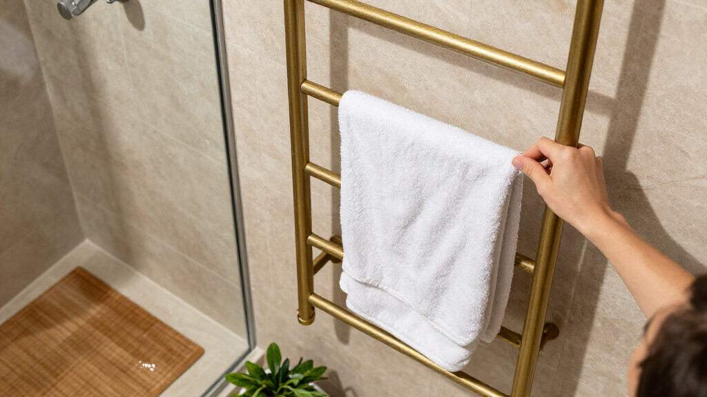 Say Goodbye To Your Towel Bar: Get A Spa-Like Vibe With A Modern Alternative