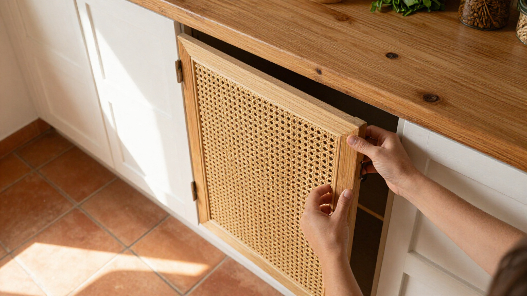 Skip Traditional Pantry Doors: There's A Cuter Way To Add A Rustic Touch To A Kitchen