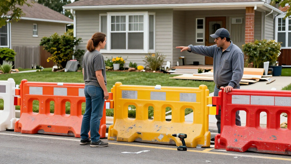 Why Do Construction Barricades Come In Different Colors? The Colors Decoded